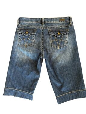 Kut From The Kloth Natalie Bermuda Blue Shorts Size 10